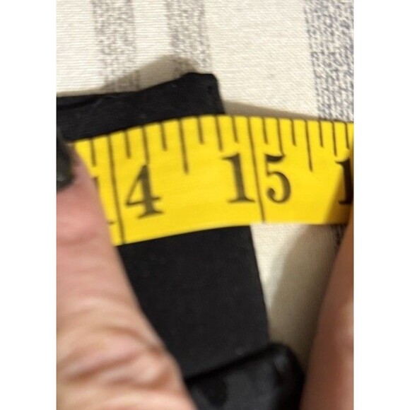 Simon Chang Womens Medium Black Moto Stirrup Pants Zip Grunge 90’s Goth New - Picture 13 of 14